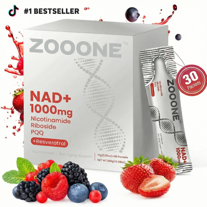 Zooone NAD+ 1000mg ENERGY, FOCUS & LONGEVITY