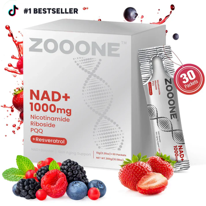 Zooone NAD+ 1000mg ENERGY, FOCUS & LONGEVITY