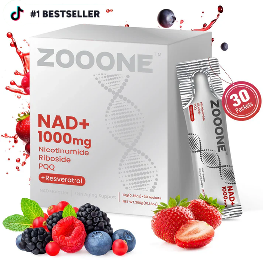 Zooone NAD+ 1000mg ENERGY, FOCUS & LONGEVITY